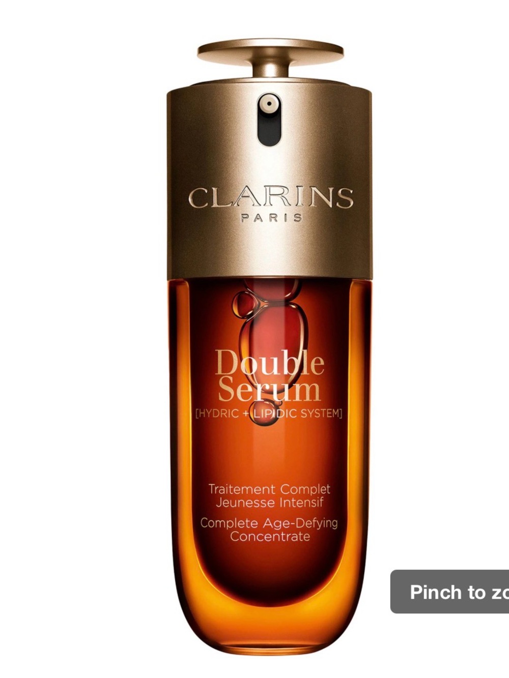 NIB Clarins Double Serum 75ml 2.5 oz
